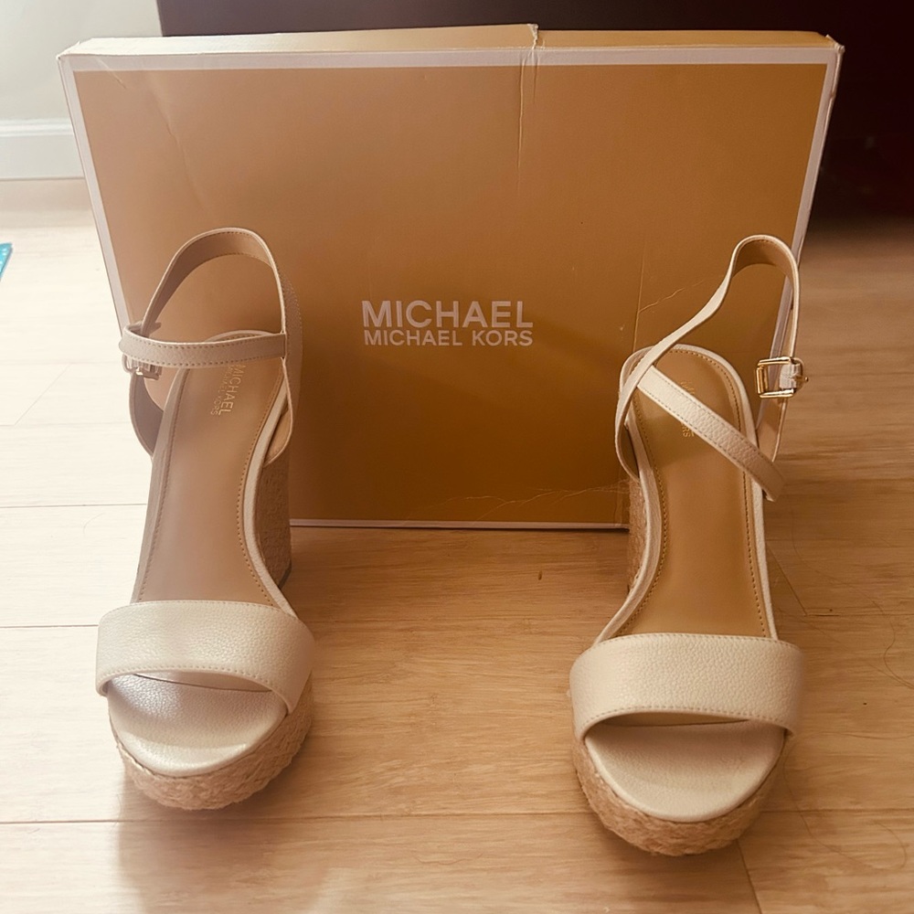 Michael Kors wedge sandals